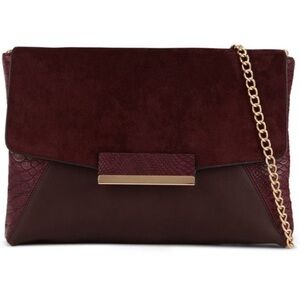 Aldo | Faux Leather & Suede Handbag